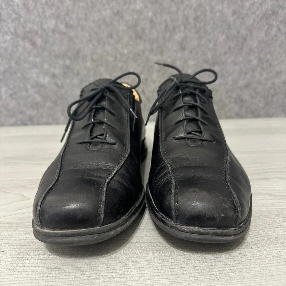 Coach Corwin Mens Sz 11.5‎ Black Leather Lace Up Dress Shoes Oxfords B4210 Italy